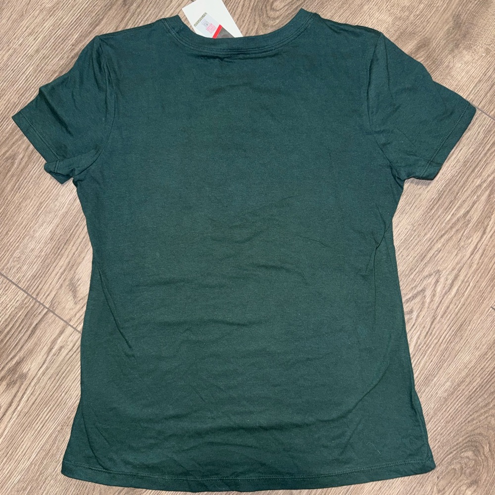 Nike Women's Green Michigan State Spartans Primetime Evergreen Logo T-Shirt - Picture 2 of 4